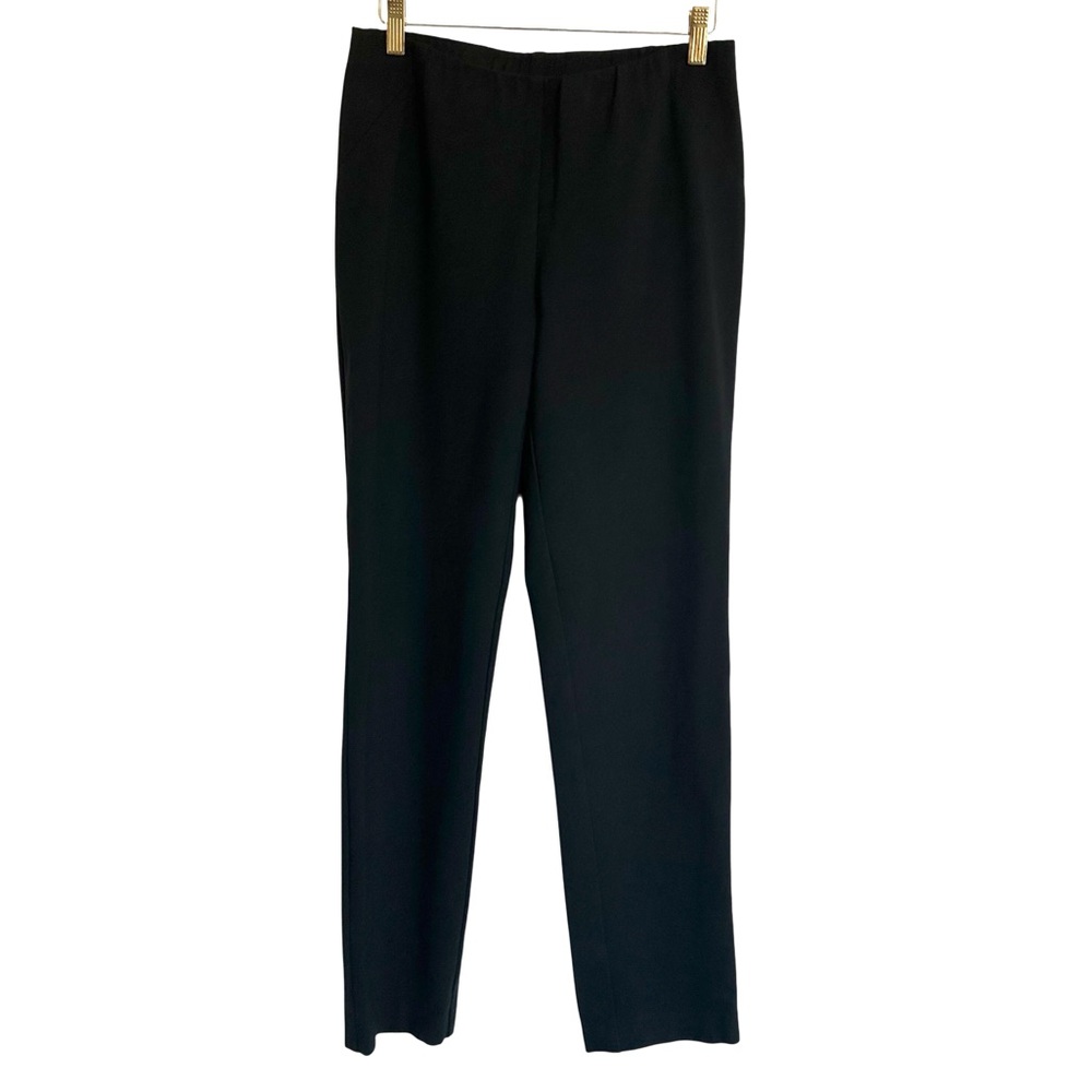 J.Jill Ponte Slim Leg Pants - Black - XS